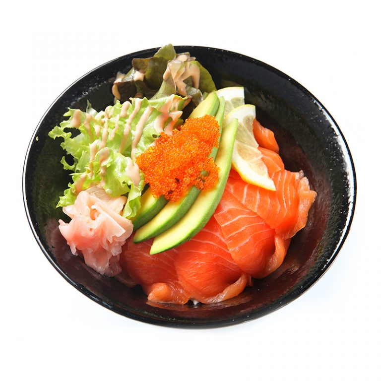 Fresh Salmon Don - Wara SushiWara Sushi